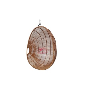 2024 Venta caliente ratán tazón silla colgante muebles de exterior moderno simple para jardín hotel apartamento - Product Image 4
