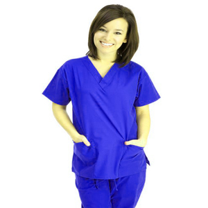 Uniformes médicaux imprimés par sublimation confortables pour femmes gommages d'allaitement extensibles doux pour ensemble de gommage d'infirmière de service de santé - Product Image 4