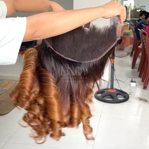 Extensiones de Cabello Humano Vietnamita 100% Natural de la Más Alta Calidad, Color Personalizado, en Paquetes, con Precio de Mayoreo - Product Image 4