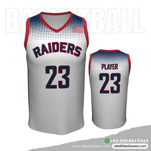 Camiseta de Baloncesto con Cuello en V para Hombre, Transpirable, de Secado Rápido, Antibacteriana, 100% Poliéster, Ropa Deportiva, Uniforme de Entrenamiento Escolar - Product Image 6