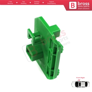 Clips de réparation de lève-vitre BWR1190 RB Droit pour camions Premium Kerax Midlum LF 45 55 FL II FE 1400754 - Product Image 3