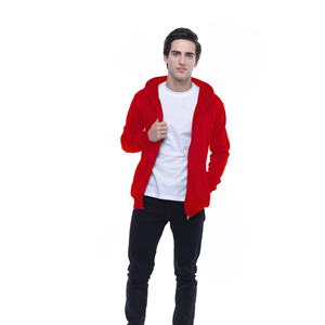 Sudadera con Capucha Unisex BEAM, Informal, Holgada, con Bordado Técnico, para Otoño, Mezcla de Poliéster y Algodón, Puños de Doble Costura en 2 Lados - Product Image 2