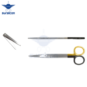 TC <span class=keywords><strong>mayo</strong></span> <span class=keywords><strong>lexer</strong></span> Hướng dẫn sử dụng disecting kéo chất lượng cao 16.5cm thép không gỉ supercut ISO được phê duyệt cùn Tính năng surgicon MOL - Product Image 5
