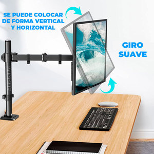 Supporto per Schermo Verticale da 19 a 32 Pollici con Angolo di Inclinazione di 90 Gradi, Nuovo Prodotto in Stock - Product Image 3