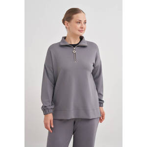 Tunique grise grande taille - Product Image 3