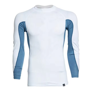 Rashguard Personalizado OEM 2026 para Hombre, Manga Larga, para MMA y Windsurf, Calidad Premium, Spandex/Poliéster, Logotipo Personalizado, Precio - Product Image 3