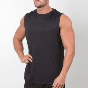 Camiseta Deportiva Nueva para Hombre, Camiseta sin Mangas para Gimnasio, Transpirable, de Punto, para Fisicoculturismo - Product Image 3