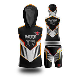 Haute qualité conçu sur mesure professionnel drapeau américain vêtements de football respirant 7V7 7on7 hauts chemises uniforme avant Logo - Product Image 1