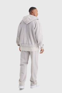 Survêtements de qualité supérieure légers pour hommes, coupe-vent, en coton et polyester, survêtements pour hommes en gros, nouveau design, logo personnalisé - Product Image 2