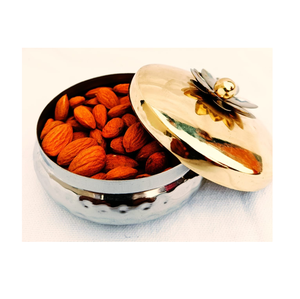 Usine en laiton fruits secs Art décoration classique bol coloré plat de fruits pour forme ronde et au meilleur prix - Product Image 1