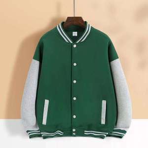 Blouson de baseball en laine pour homme, style urbain, personnalisable, vêtement d'extérieur d'hiver, couleur et logo brodés sur mesure, antibactérien, séchage rapide - Product Image 6