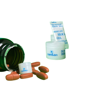 Desecante de gel de sílice de alta calidad Agente de secado Premium Sio2 99.8% Pureza Absorbente de oxígeno Embalaje al por mayor personalizado Hecho - Product Image 6