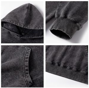 Warm 400GSM Hoodies Heavyweight Cotton Sweatshirts Premium Comfortable Unisex Apparel Factory <b>Direct</b> Wholesale Custom - Product Image 2