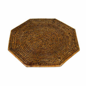 Hot Selling Oval Rattan Charger Plates Boho Rattan <b>Placemat</b> for Wedding Centerpieces Table Decorations OEM from Vietnam Factory - Product Image 5