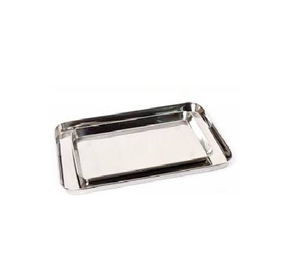 Plateau de service en acier moderne, Table basse, cuisine de mariage, plateau de service en métal, plateau décoratif à vendre - Product Image 5