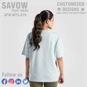 Camisetas de manga larga para mujer, Camiseta de punto acanalado ajustada, Top básico elástico con cuello redondo, camisa informal en capas para Otoño Invierno - Product Image 2