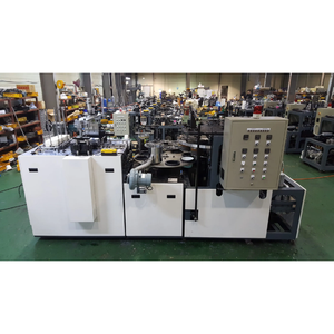 Machine automatique haute vitesse et haute efficacité pour la fabrication de seaux de pop-corn, alimentation par rouleaux, pour cinéma et restauration rapide, conception sud-coréenne - Product Image 1