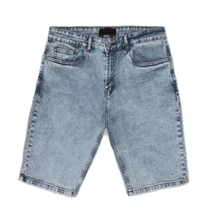 regular fit stretch denim customized logo <b>Men</b> Denim <b>Shorts</b> stylish casual trendy summer streetwear <b>shorts</b> with bulk best - Product Image 5