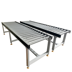 창고 및 물류 산업 자동화를 위한 동력 직선 롤러 컨베이어 농장 컨베이어 - Product Image 1