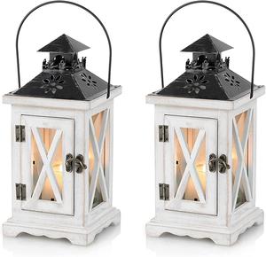 Lanterne à bougie décorative en bois et en acier inoxydable de conception établie pour la décoration de la maison mariage nouvelle arrivée disponible ici - Product Image 6