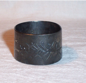 Rond de serviette en métal noir meilleur prix pour la maison ménage porte-anneau de serviette de Table forme ronde fait à la main fabriqué à la main - Product Image 4