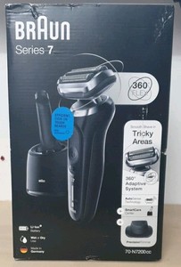 Braun Loạt 7 7188cc 360 Flex Không Thấm Nước Người Đàn Ông Của Máy Cạo Râu Điện Ướt/Khô 3 Tốc độ - Product Image 5