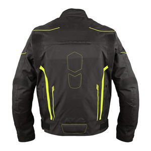 เสื้อแจ็กเก็ตมอเตอร์ไซค์พิมพ์ลายระบายอากาศผ้า Cordura สีทึบมาใหม่ชื่อทีมออกแบบได้ตามต้องการ - Product Image 3