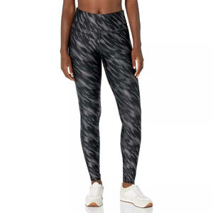 Mallas de Yoga transpirables de cintura alta para mujer, pantalones de entrenamiento de Color sólido con personalización de sublimación, ropa activa, mallas deportivas - Product Image 1