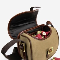 Oferta Especial: Bolsas Tácticas Ligeras de Alta Calidad para Cartuchos de Caza, Bolsas de Cuero Personalizadas de 3 Ranuras para Municiones, Impermeables, OEM/ODM
