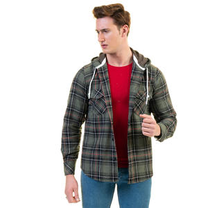 Hooded Umberjack <b>Shirt</b> Jacket Fur Lined Sherpa Winter Warm Lumberjack Jacket Winter <b>Shirt</b> Made in Turkey Custom Hoodies - Product Image 3