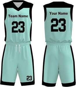 Vente en gros uniforme de basket-ball vêtements d'équipe personnalisés short en jersey polyester avec impression par sublimation pour hommes séchage rapide - Product Image 4