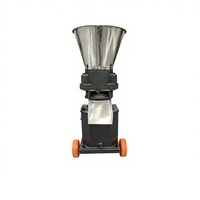 Nouvelle machine à granulés d'aliments pour animaux en aluminium de 200 kg/h avec moteur diesel, pour volailles, poulets, poissons, lapins, fabrication chinoise