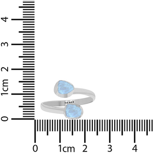 925 plata esterlina forma Natural Arco Iris piedra lunar anillo bisel ajuste estilo clásico fiesta compromiso aniversario regalo paquete 6 - Product Image 5