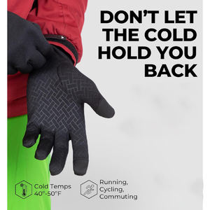 Gants de course d'hiver Palme Full Finger Hand Outdoor Breathable Silicone Polyester PK Customized Printing Accepted Sports Corner - Product Image 6