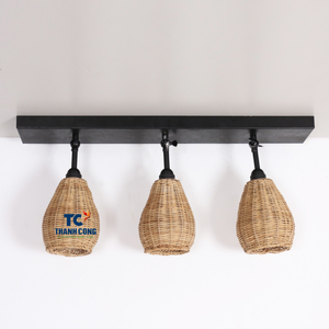 Decorative SET OF 3 PCS RATTAN <b>LAMPSHADE</b> Ideal for Ambient Lighting in Home Resort or Airbnb Rustic and Boho Decor Themes - Product Image 3