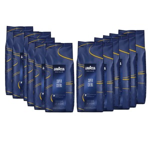Top Sale Lavazza Super Crema 6 x 1kg Whole Bean <b>Coffee</b> Smooth Medium Roast New Stock Lavazza Super Crema <b>Coffee</b> Beans 6 x 1kg - Product Image 3