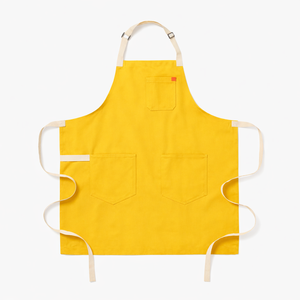 Tablier personnalisé tendance en toile imperméable sans manches à col halter, 1 à 4 poches, réutilisable, avec logo MORGANS INDUSTRIES - Product Image 3