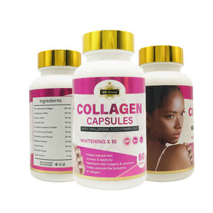 5 डी ग्लुटा सर्वश्रेष्ठ मटी कोलेजन व्हाइटनिंग एंटी एजिंग गोली चमड़ी त्वचा विटामिन सी और ई कैप्सूल मजबूत त्वचा स्वास्थ्य पूरक - Product Image 5