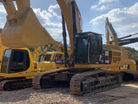 Excavatrice Caterpillar CAT349D2L d'occasion à bas prix, 38 tonnes, haute qualité, avec moteur, boîte de vitesses, pompe et roulement, modèle 2010, à vendre