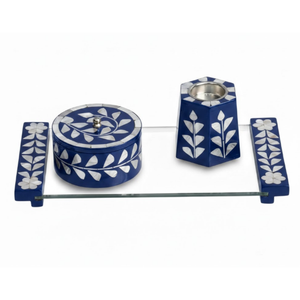 Caja para Bakhoor Árabe y Quemador de Incienso de Nácar con Bandeja de Acrílico, Set para Regalo, Ideal para Ramadán y Eid, Venta al por Mayor - Product Image 4