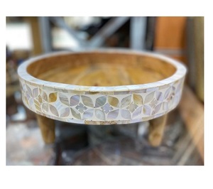 Vintage Wood Ottoman Serving Tray <b>Decorative</b> Wooden Tray-Minimum Order 20pcs - Product Image 6