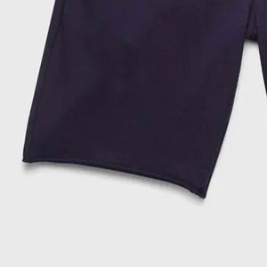 Pantalones cortos deportivos de lana de algodón 100% para hombre, ropa de chándal de gimnasio informal de estilo callejero ecológico con logotipo de diseño personalizado al por mayor - Product Image 2