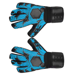 Gants de gardien de but de football pour hommes professionnels personnalisés de haute qualité dragonne réglable en Latex allemand Protection UV confortable - Product Image 3