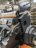 Machine de découpe à plat hydraulique automatique à coque, pour cartes, autocollants, cuir, carton, boîtes en papier, avec fonctions de rainurage et de découpe