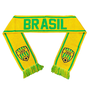 Bufanda larga suave personalizada de alta calidad al por mayor diseño personalizado bufanda de punto transpirable Unisex mujeres estilo clásico Jacquard - Product Image 1