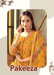 Belle Dhwaja Export Multi Couleur Modal Impression Broderie Travail Manuel Maska Premium Maslin Kurti Ensemble pour Inde Pakistan Ethnique - Product Image 4