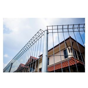 Clôture de périmètre résidentielle KIMMU en fil d'acier galvanisé durable et résistant aux intempéries, protection de sécurité facile pour aire de jeux - Product Image 2