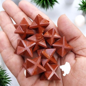 1 pulgada pulido Merkaba estrella cristal piedra preciosa Feng Shui artesanía decorativa espiritual regalo Geometría Sagrada Chakra decoración del hogar - Product Image 6