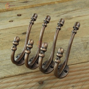 Cintre crochet laiton métal mural support suspendu entrée stockage métal cintre maison Vintage organisateur à bas prix - Product Image 4