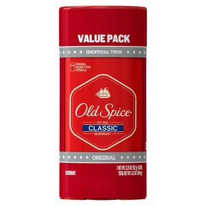 Colonia Clásica Old Spice Unisex, Protección contra el Sudor y el Mal Olor por 24 Horas, Frescura Duradera, Fragancia Limpia y Masculina, Sólida - Product Image 1